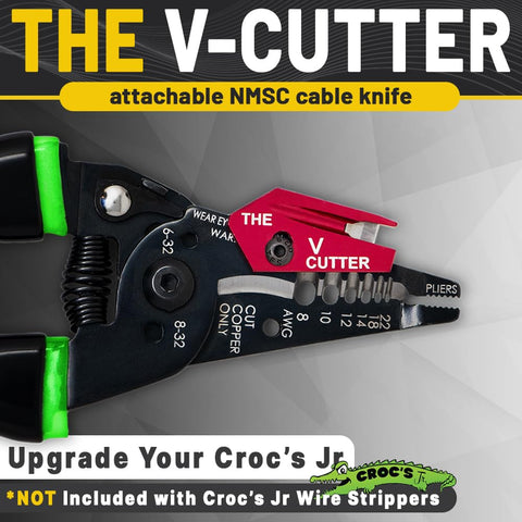 Rack-A-Tiers Croc's Jr. strips AWG 8–22 with control.