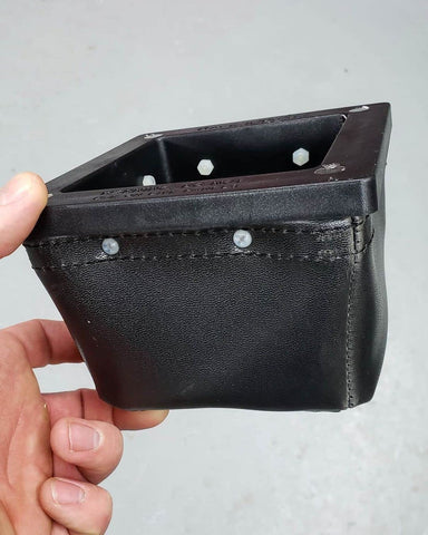 Rack-A-Tiers Dirt Bag features anti-static liner to reduce spark risk during drilling.