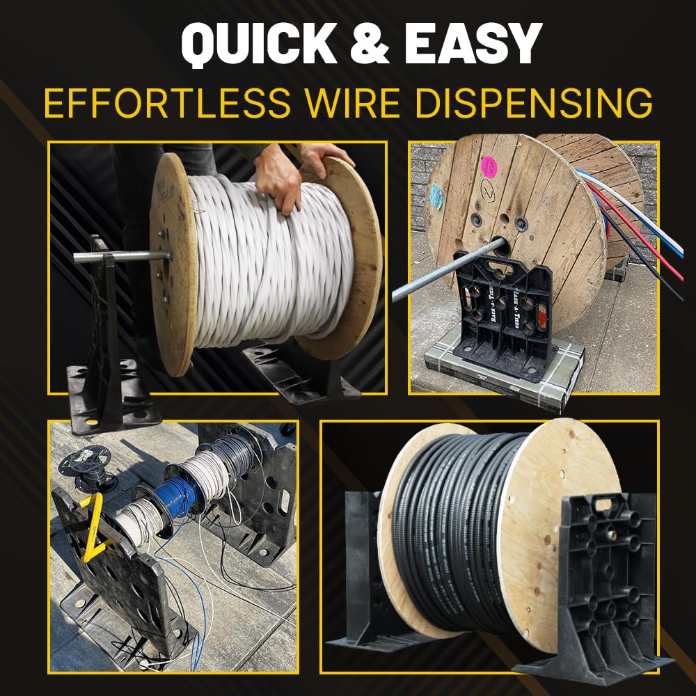 Rack-A-Tiers XL made-in-USA construction resists water and rust.
