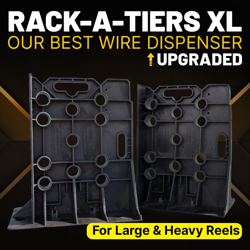 Rack-A-Tiers XL sawhorse function supports cutting and stability during projects.