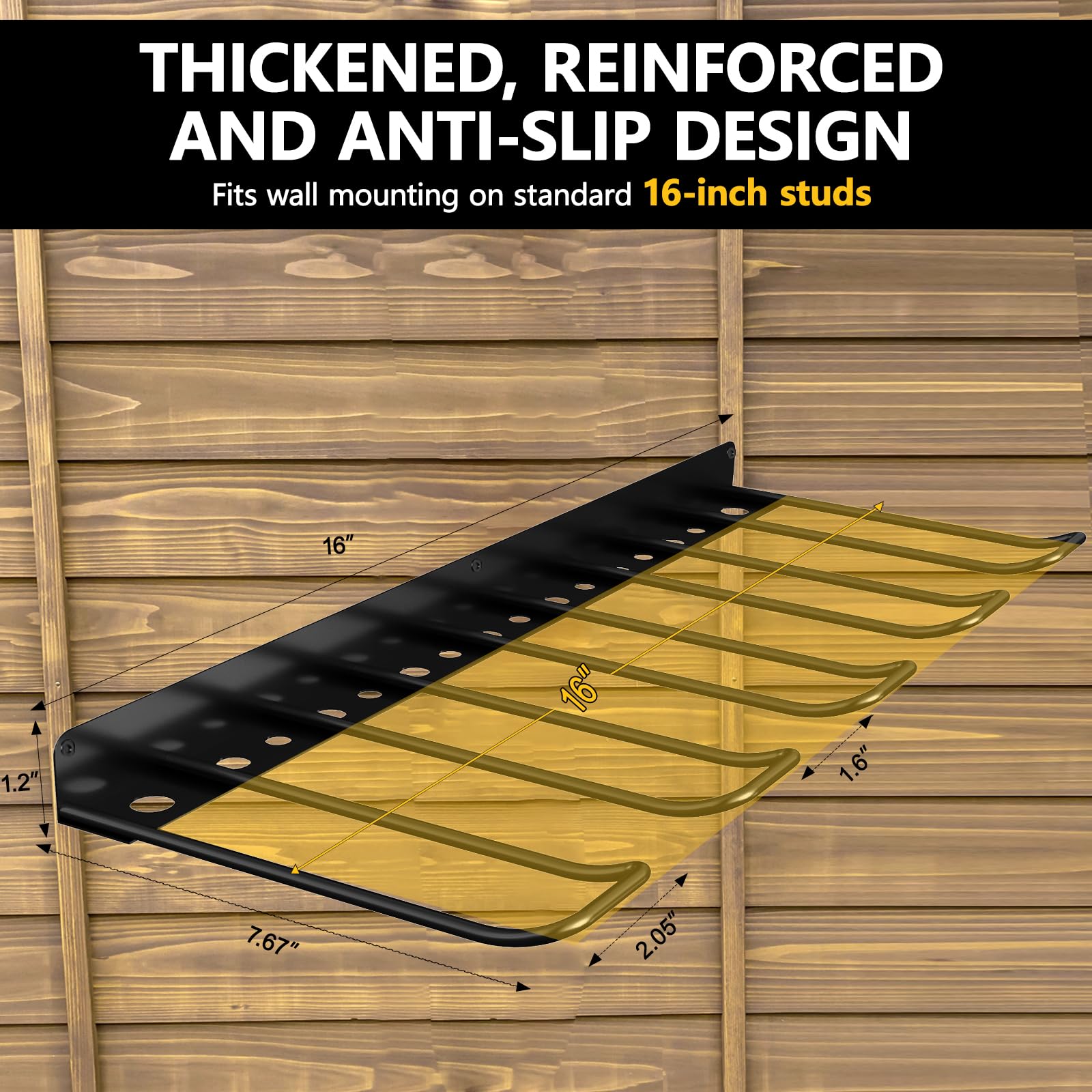 RacKeaLsi easy installation lets you mount on stud walls in minutes.