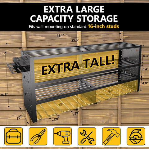 RacKeaLsi heavy-duty metal frame highlighting durability