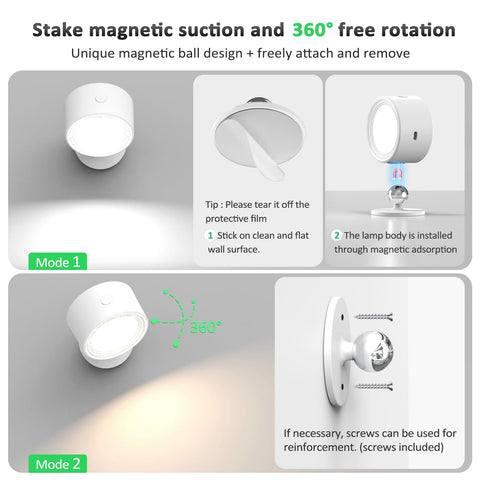 Racokky bedside reading light helps focused study or relaxing nighttime reading