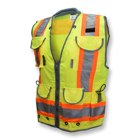 Radians SV55 front view highlighting rugged front panels and cargo-pocket access.