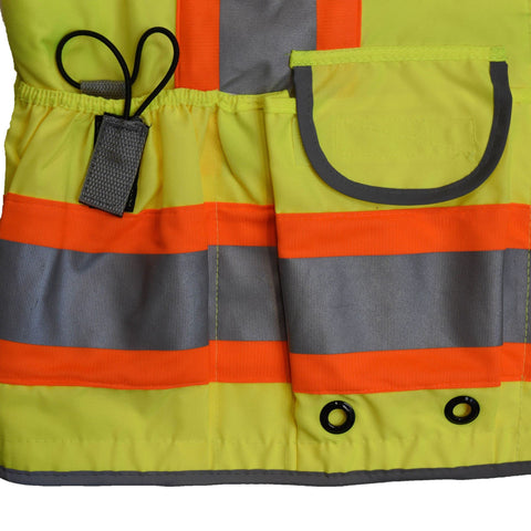 Radians SV55 reflective tape enhances visibility for low-light tasks.