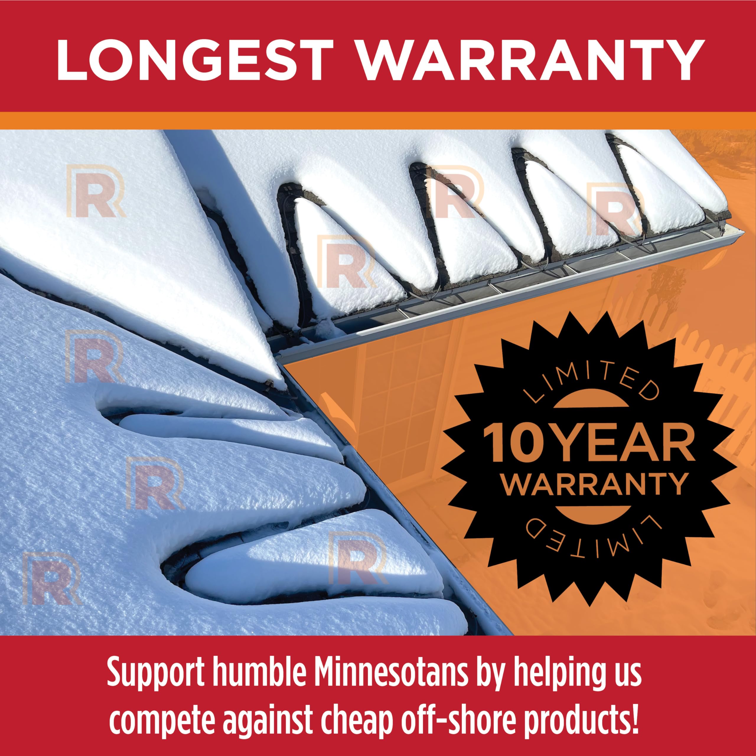 Radiant Solutions HeatTapePro 10-year warranty signaling long-term support