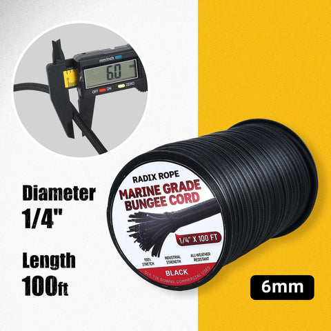Radix Rope easy stretch and quick recoil in the field.