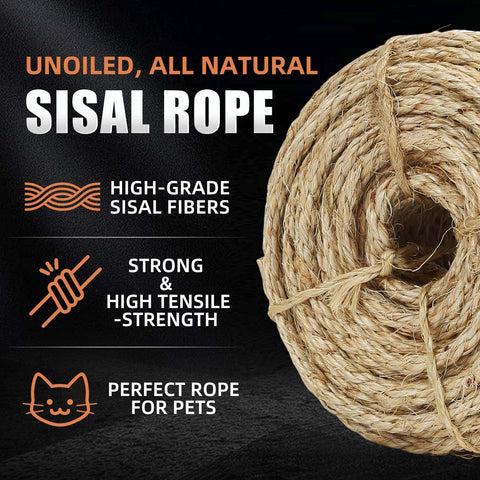 Radix Rope strong sisal cord ideal for DIY toys and mats.