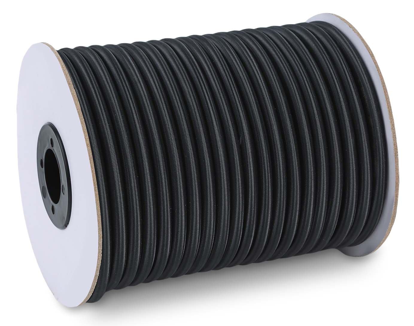 Radix Rope marine-grade bungee roll extended for versatile outdoor use.