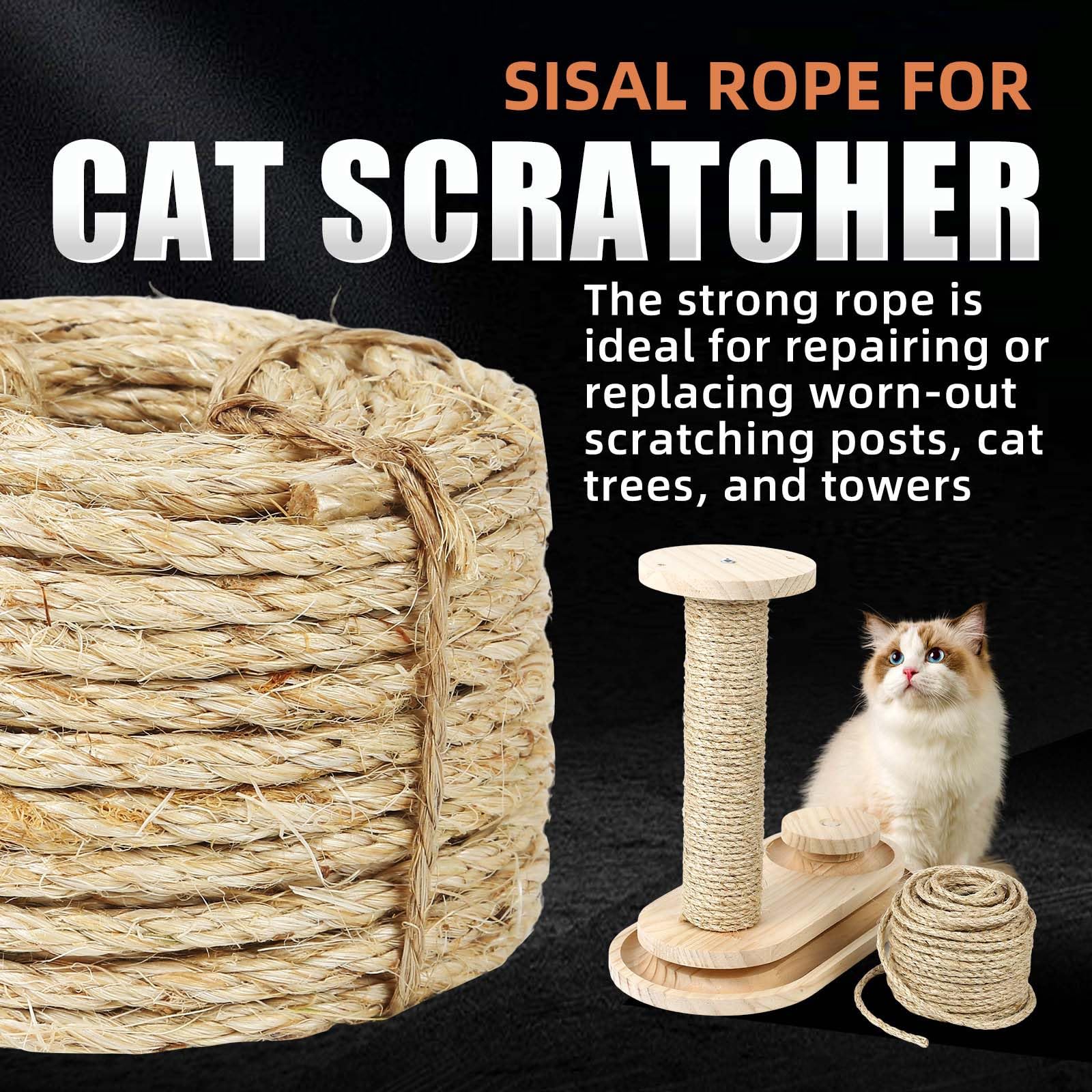 Radix Rope natural sisal rope close-up highlighting eco-friendly fibers.