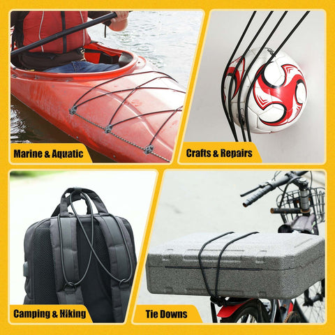 Radix Rope bungee used for tailgating and gear organization.