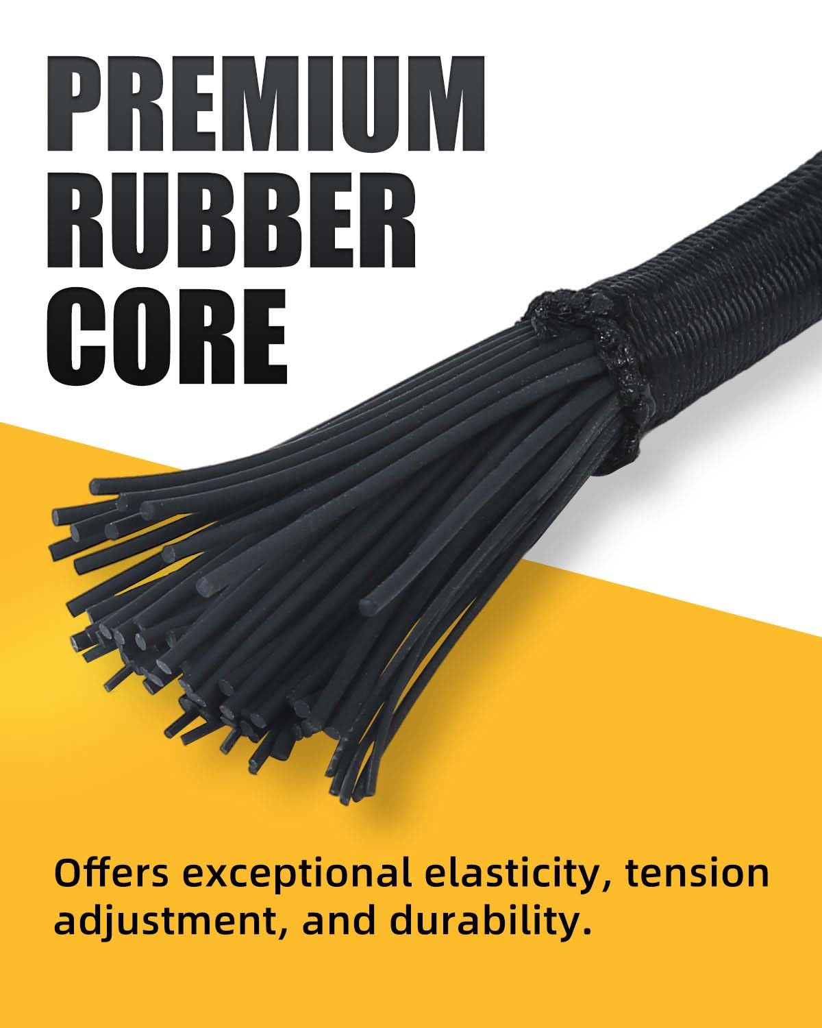 Radix Rope securing tents provides stable tarps and shelter attachments.