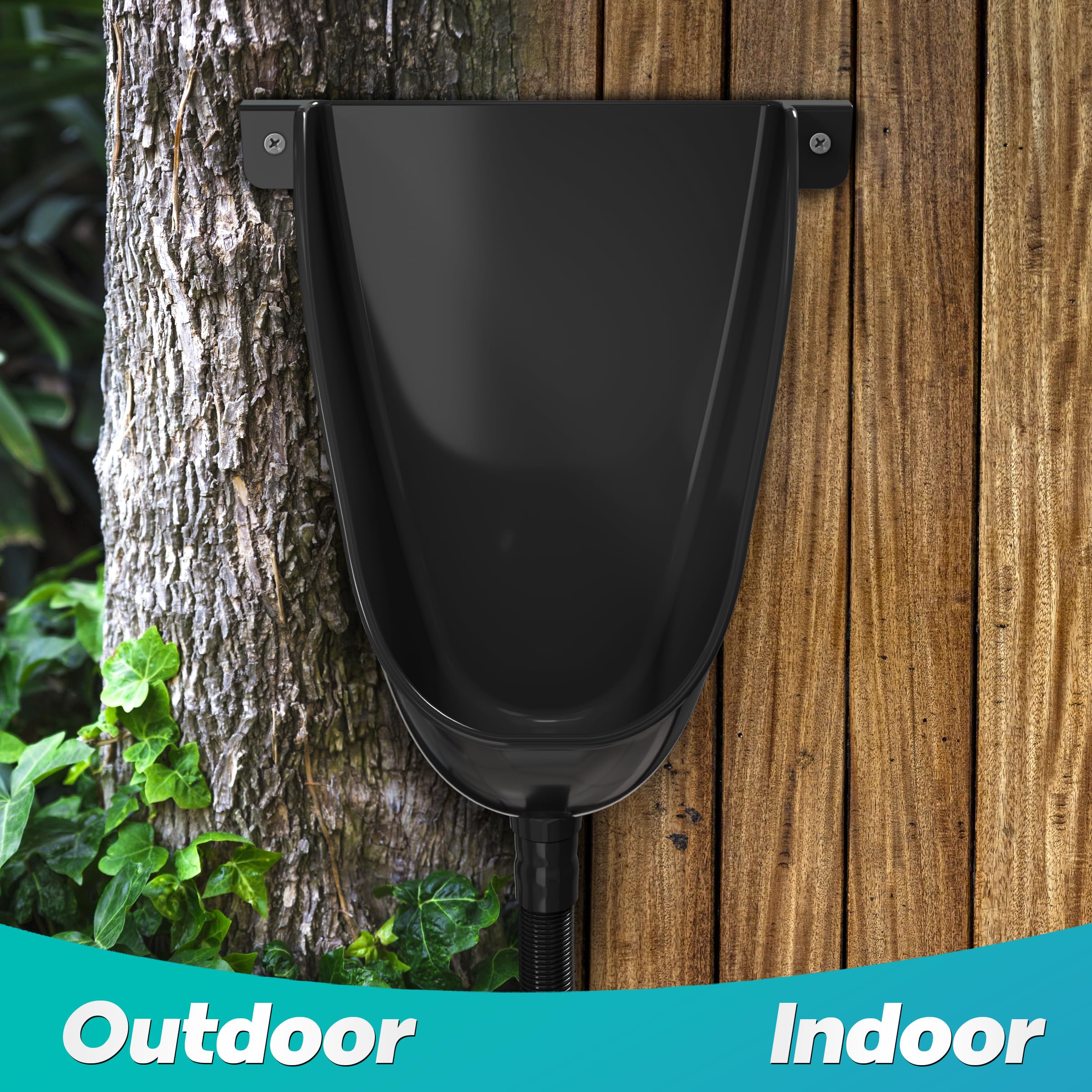 RAEFLOW urinal dimensions and build offer compact outdoor convenience.