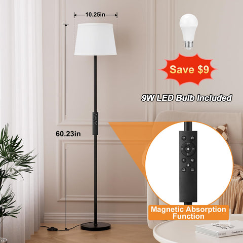 Raexpectis modern floor lamp pole offers sleek vertical silhouette for any room
