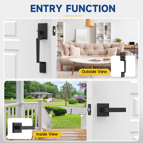 Floating square column installation on RAFECIEE handle