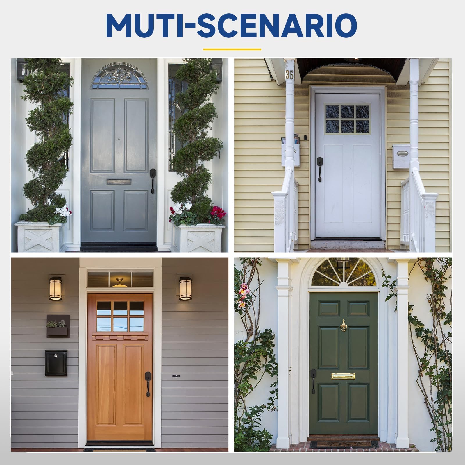 RAFECIEE no-lock lever for reliable everyday entry