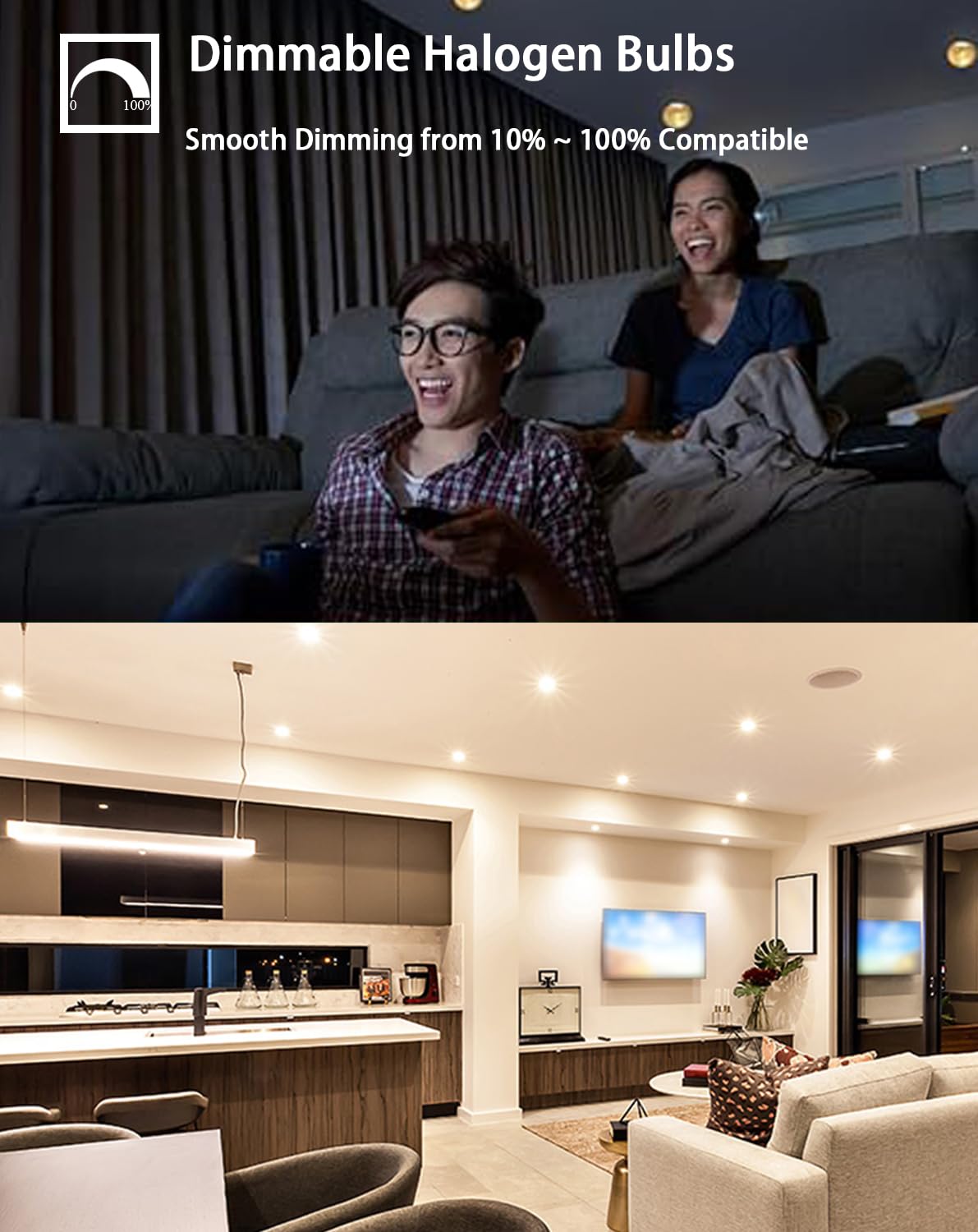 RAGFOZ Par38 bulb in indoor ceiling can providing even brightness