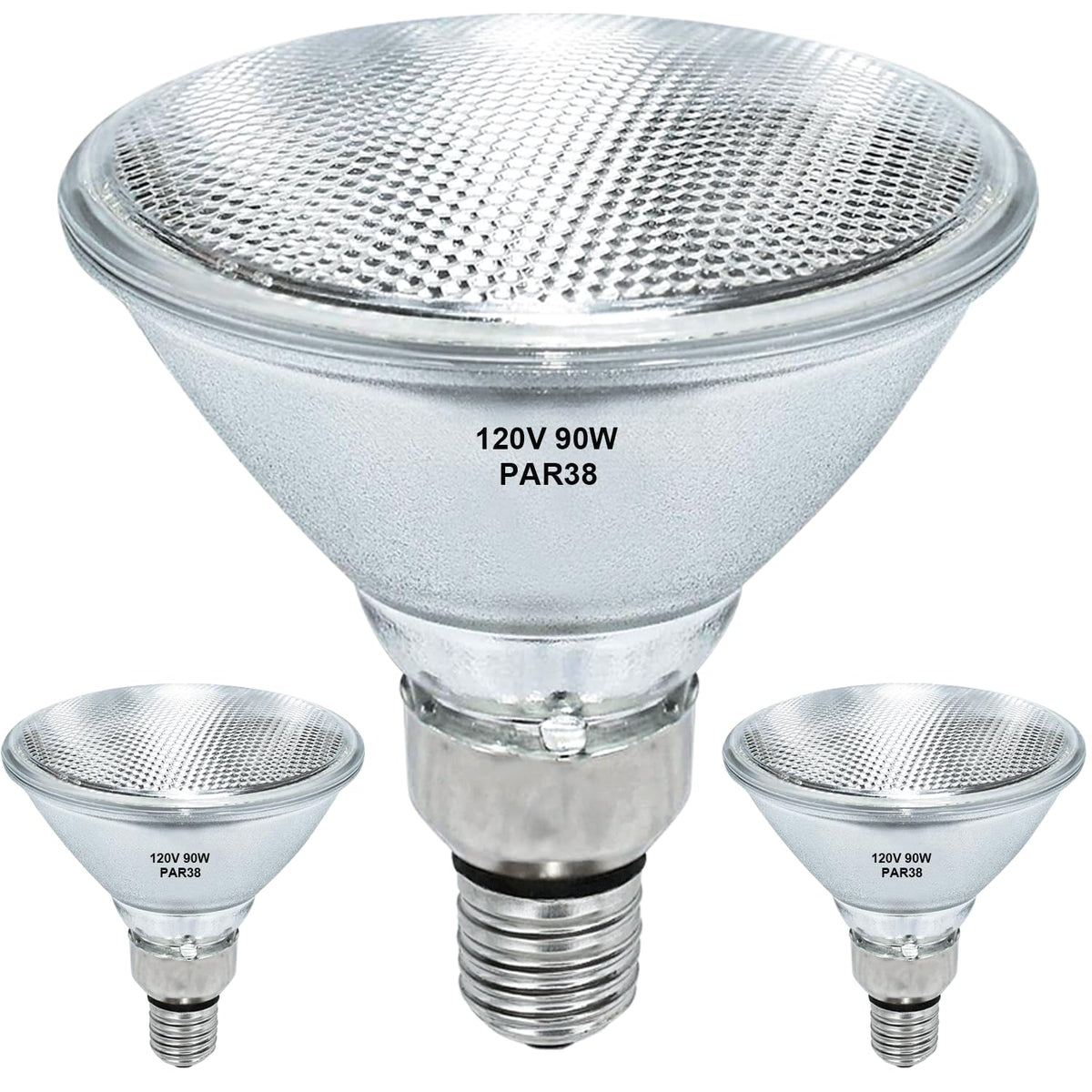 RAGFOZ Par38 halogen flood bulb lighting a porch with warm glow