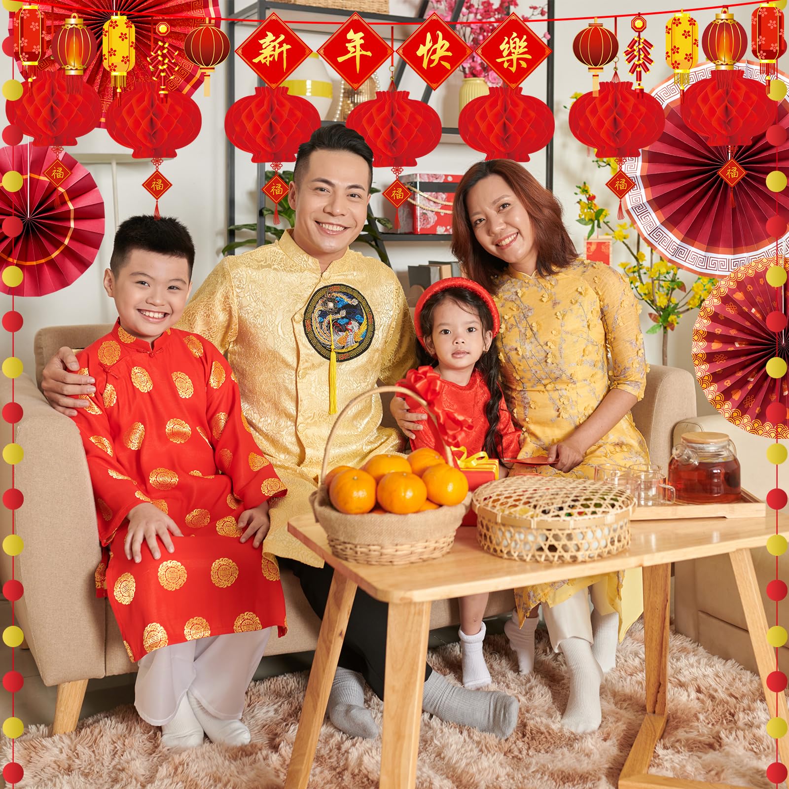 Ragnhild compact set stores easily for future celebrations.