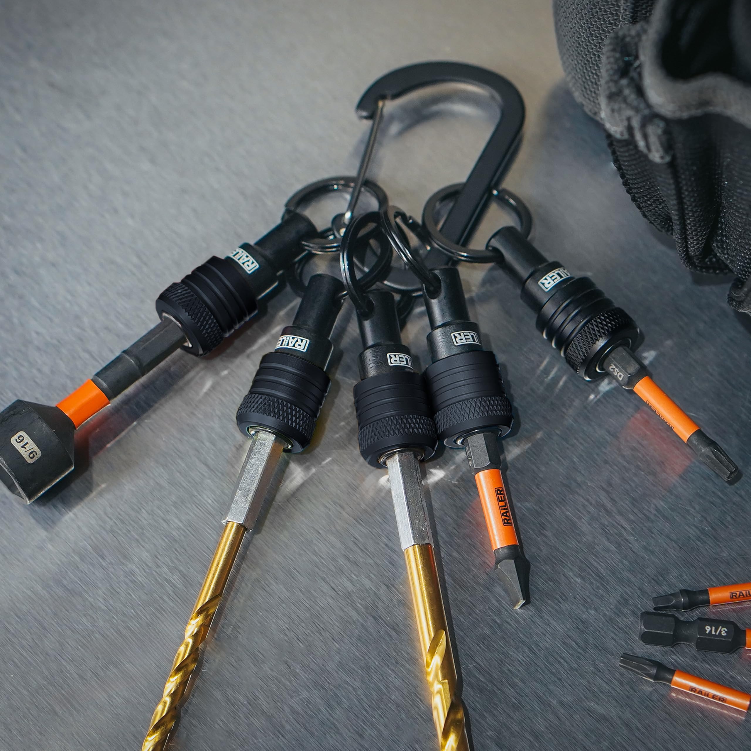 Railer heavy-duty bit holder built to last under demanding use.