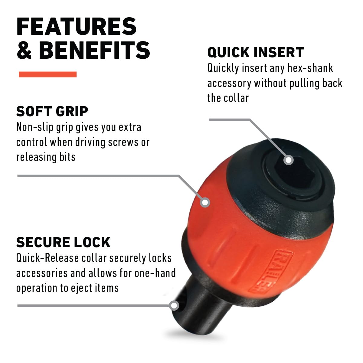 Railier never-lose bits quick access scenario on site