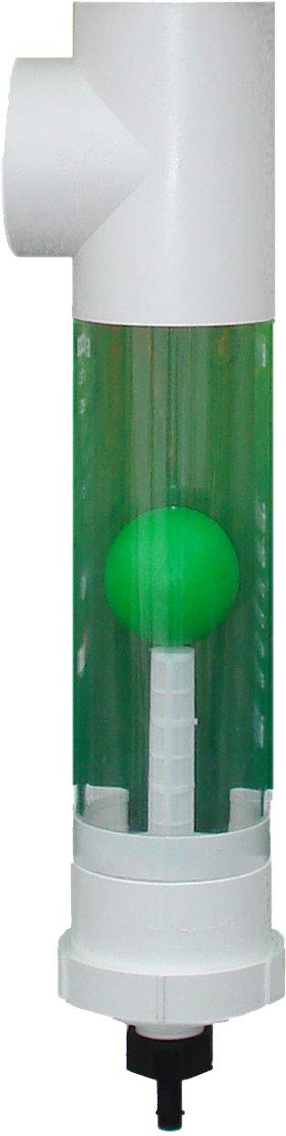 Rain Harvesting First Flush Diverter Kit installation for 3-inch pipe diverts initial runoff to protect water quality