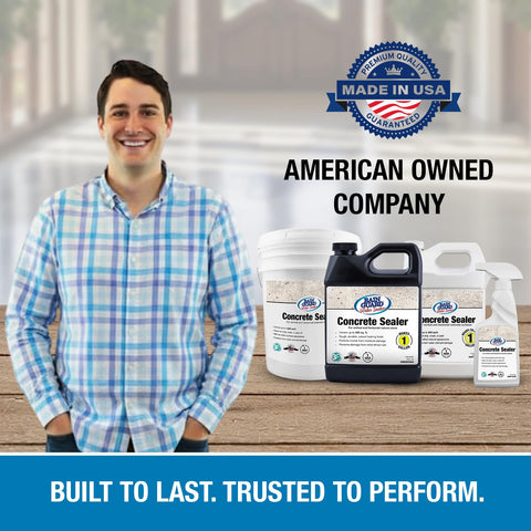 Rain Guard is made in the USA and low odor