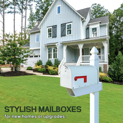 RAINHOL white finish exterior design complements any home facade.