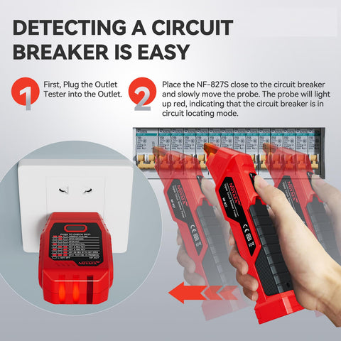 RAINLEONID NF-827S lamp holder adapter facilitates testing lighting circuits