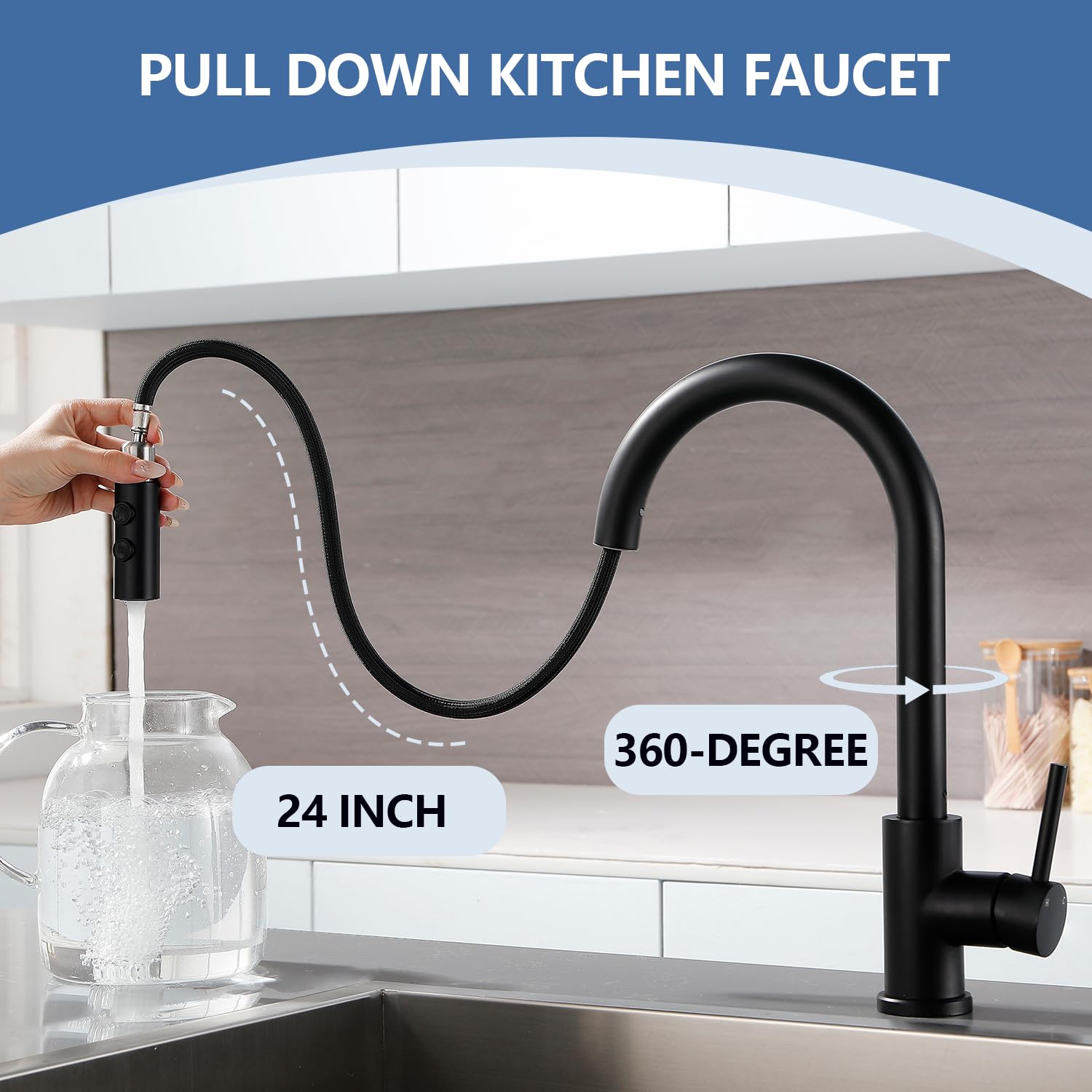 RAINMAX Kinfaucets ceramic cartridge ensures smooth, durable operation