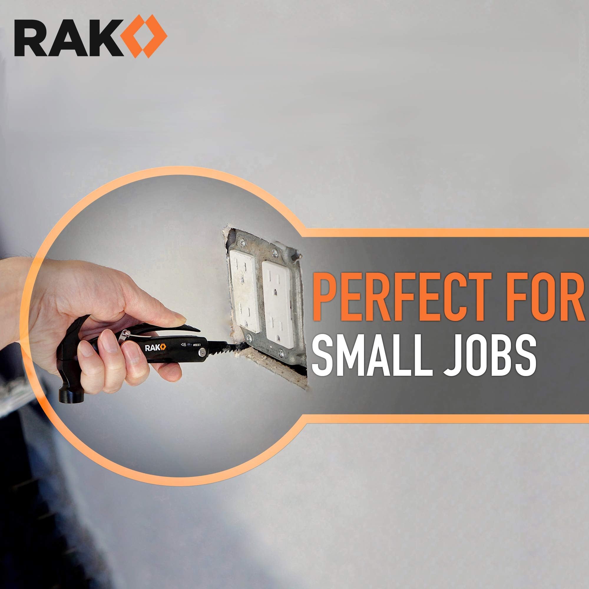 RAK Hammer Multitool backpacking-camping-use ideal for outdoor adventures.