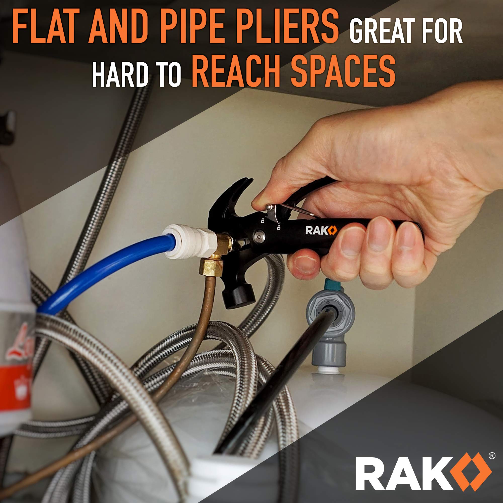 RAK Hammer Multitool bottle-opener-nail-file convenient for quick fixes.
