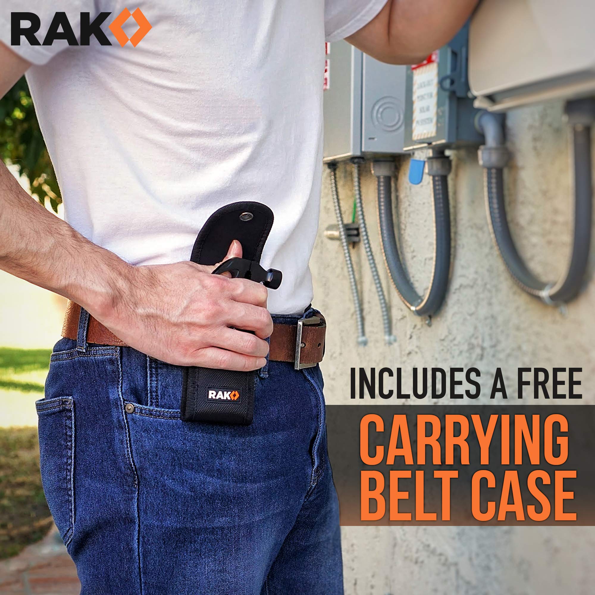 RAK Hammer Multitool pocket-carry design makes travel-ready tools accessible.