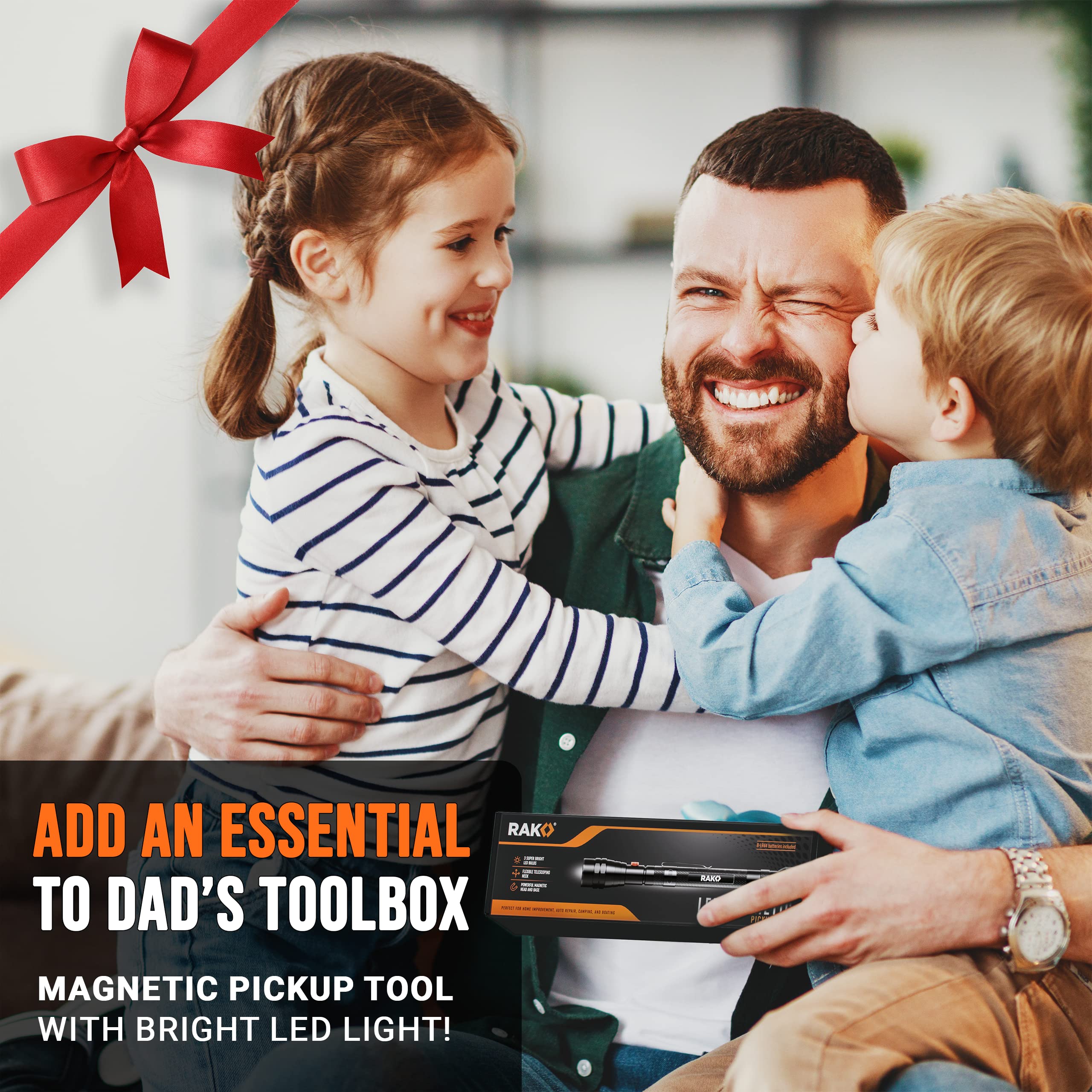 RAK tool used in automotive repair to retrieve a dropped bolt