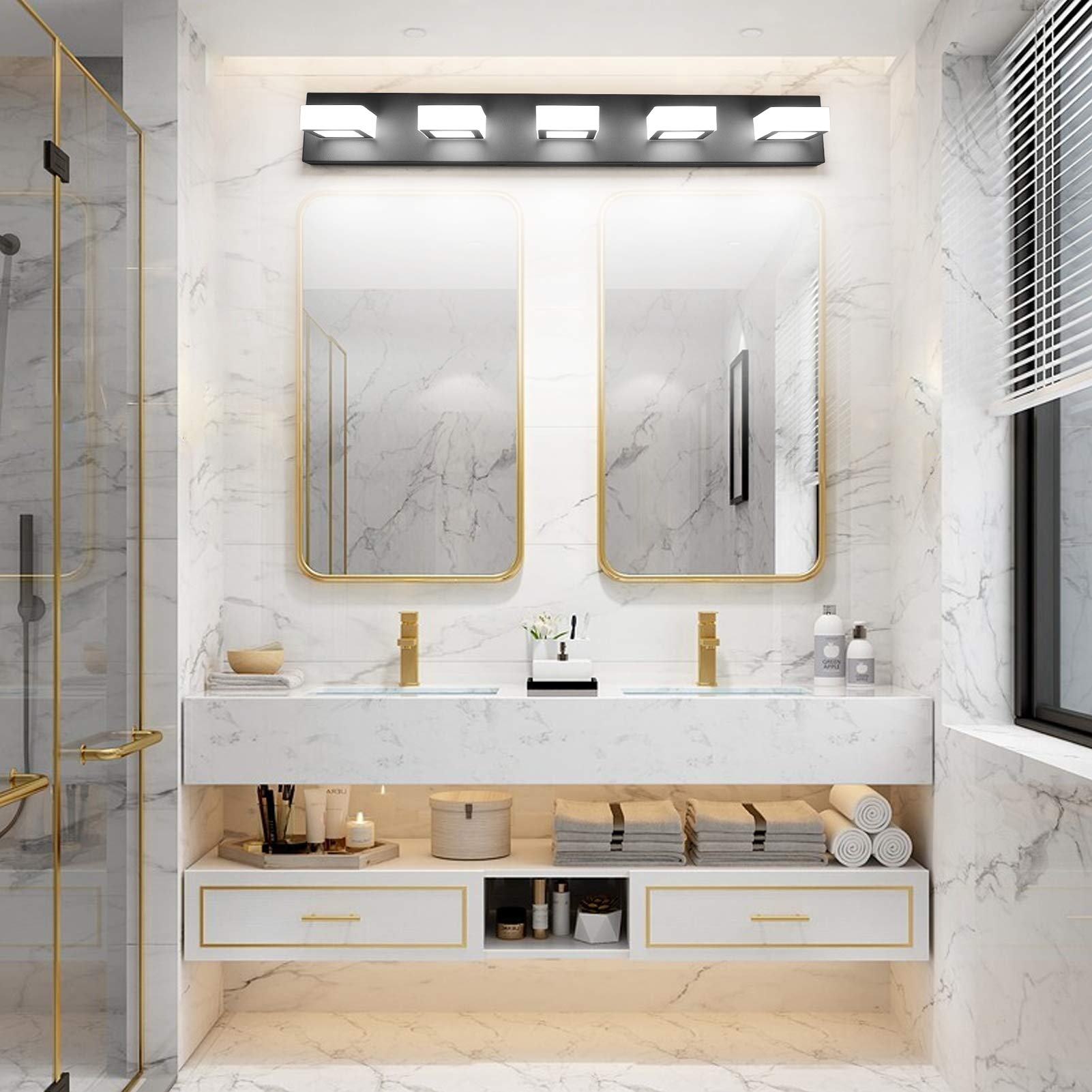 Ralbay 2835SMD LED vanity light delivers stable, energy-saving brightness.