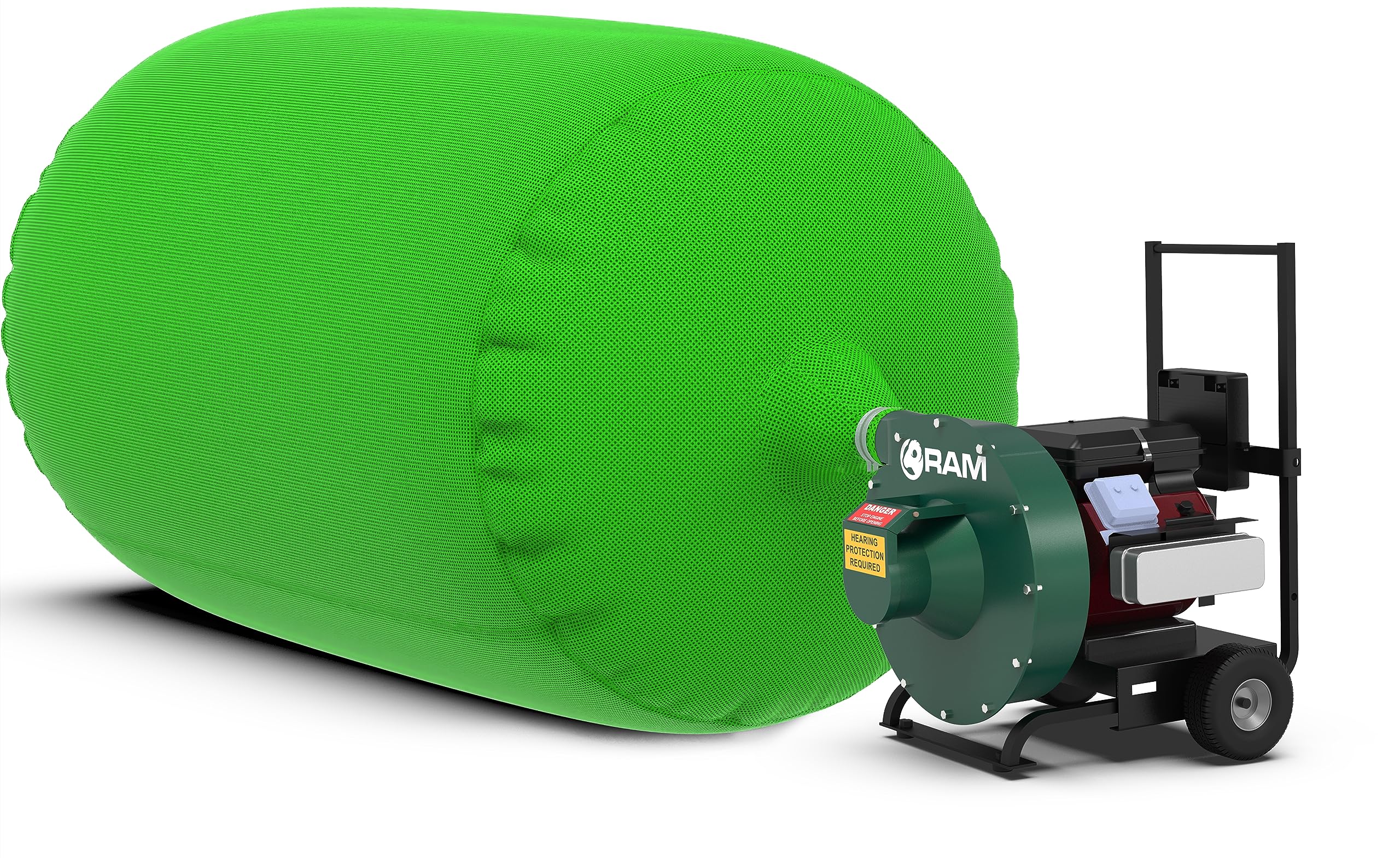 RAM Eco Plus insulation bag 7ft x 4ft opened, ideal for attic insulation removal.
