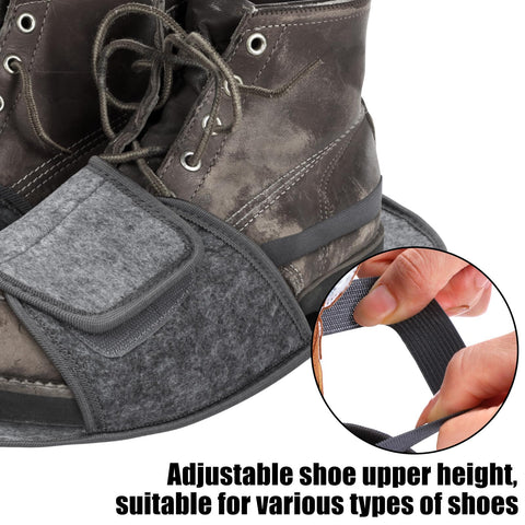 Ramede grey felt covers prevent dust and moisture from entering.