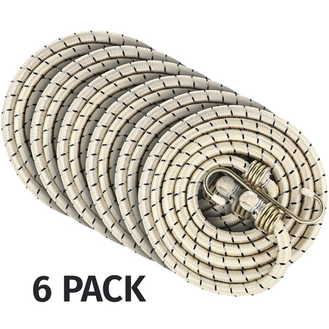 RamPro bungee cords extend up to 135 inches for large gear and cargo.