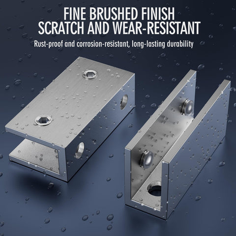 Ranbo adjustable anti-slip pads clamp with edge protection and grip.