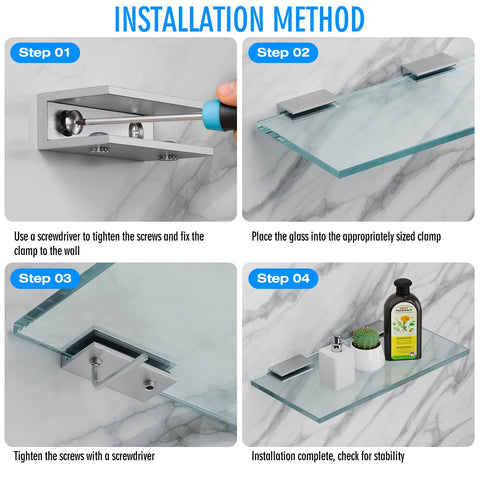 Ranbo all-in-one kit includes screws, pads, Allen key for quick setup.