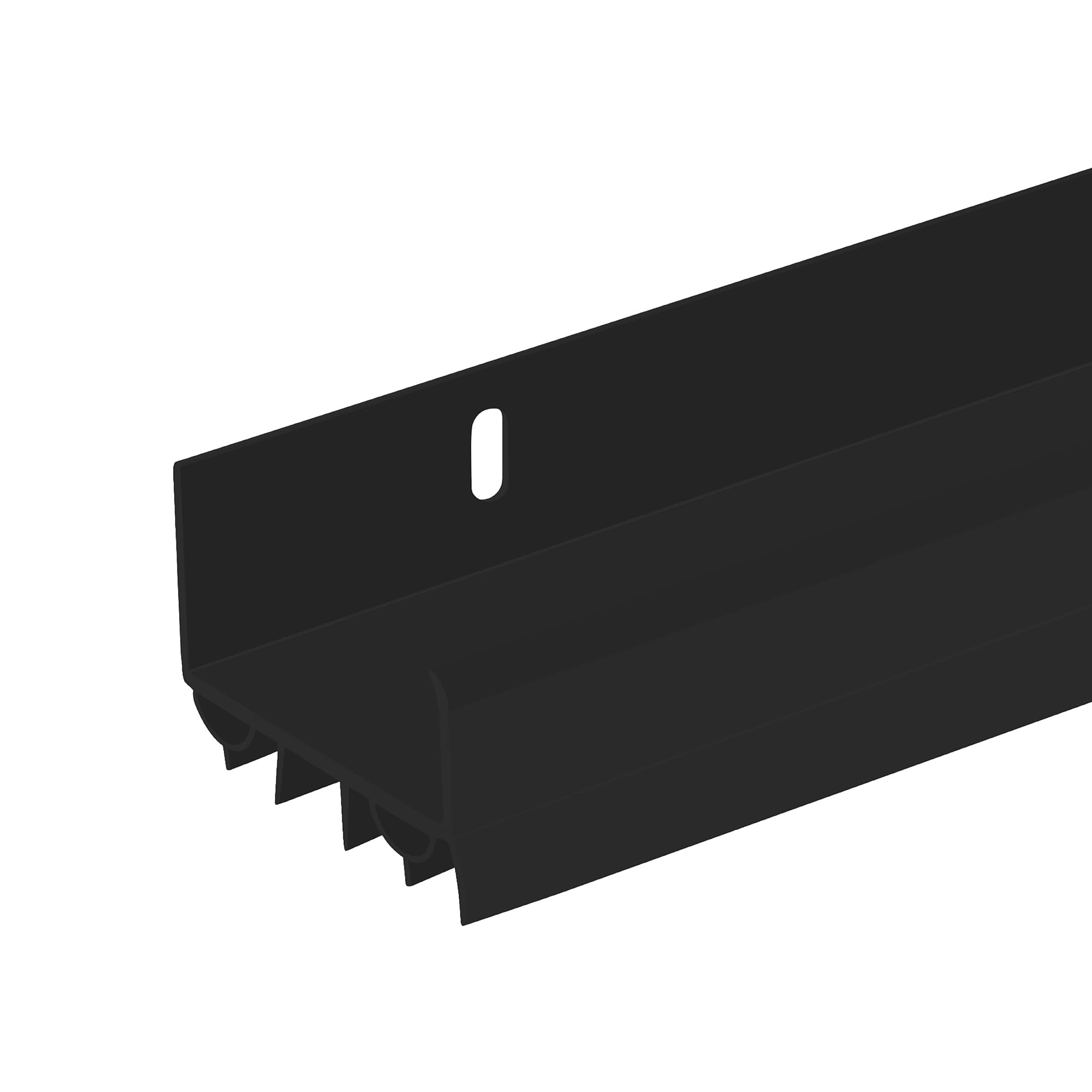 Randall PVC slide-on door bottom with drip-cap seals gaps and blocks drafts