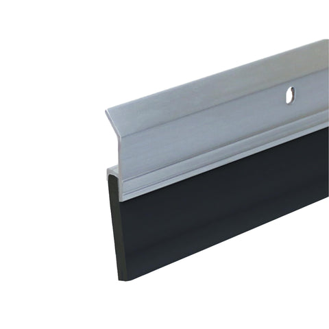Randall V-63-GB door sweep front view showing durable aluminum frame and seal