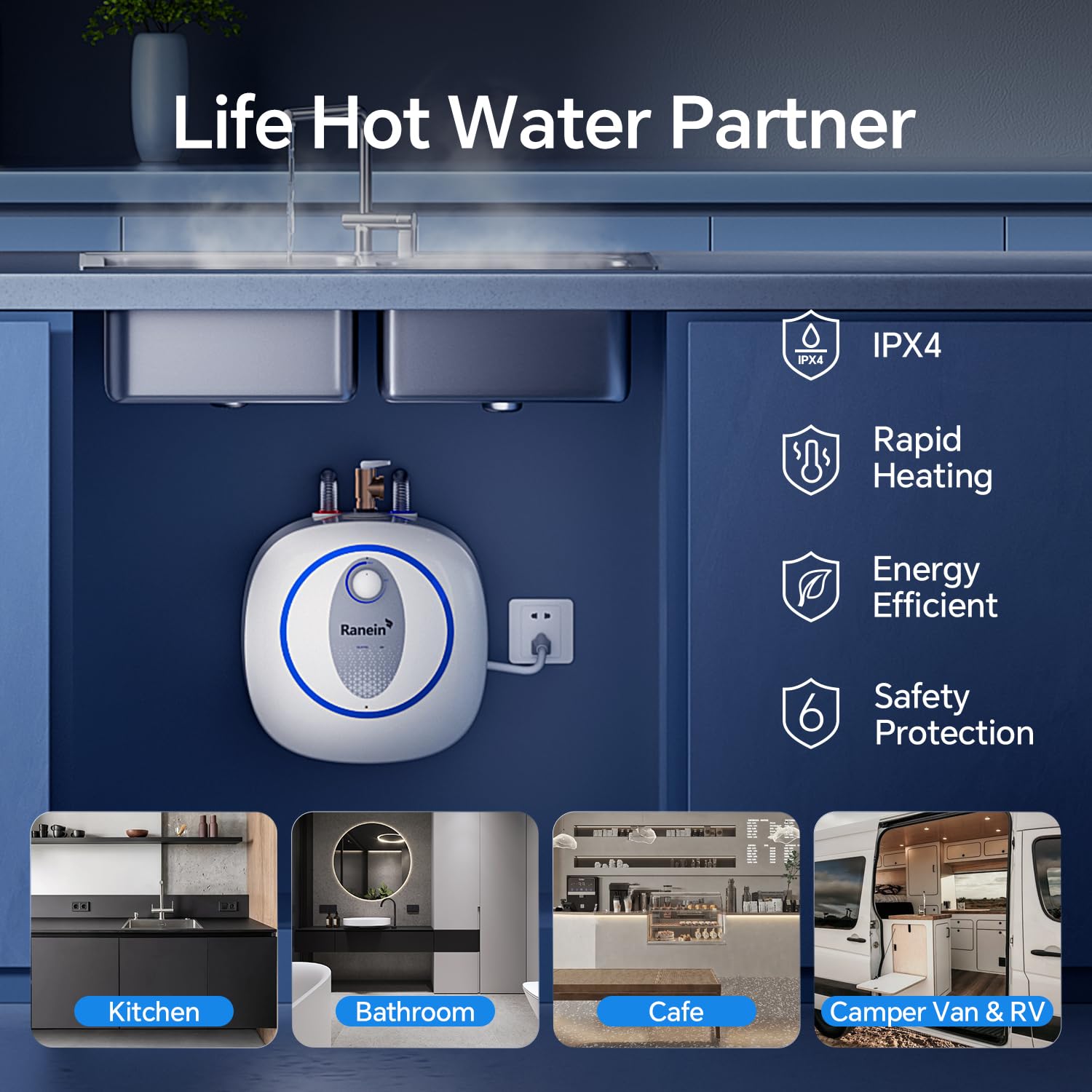 Ranein Gen II safety features provide reliable protection at home