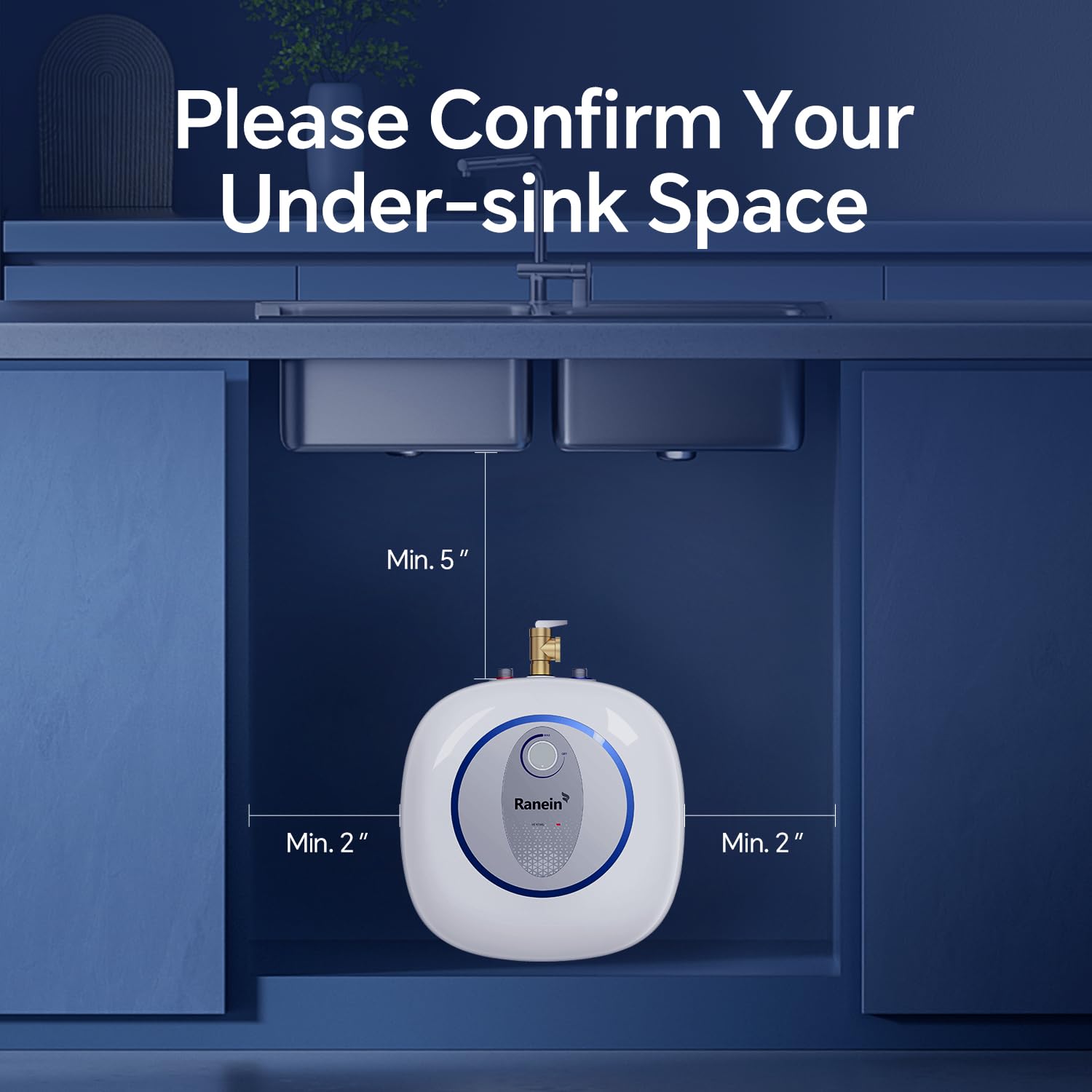 Ranein Gen II thermostat control demonstrates precise temperature adjustment