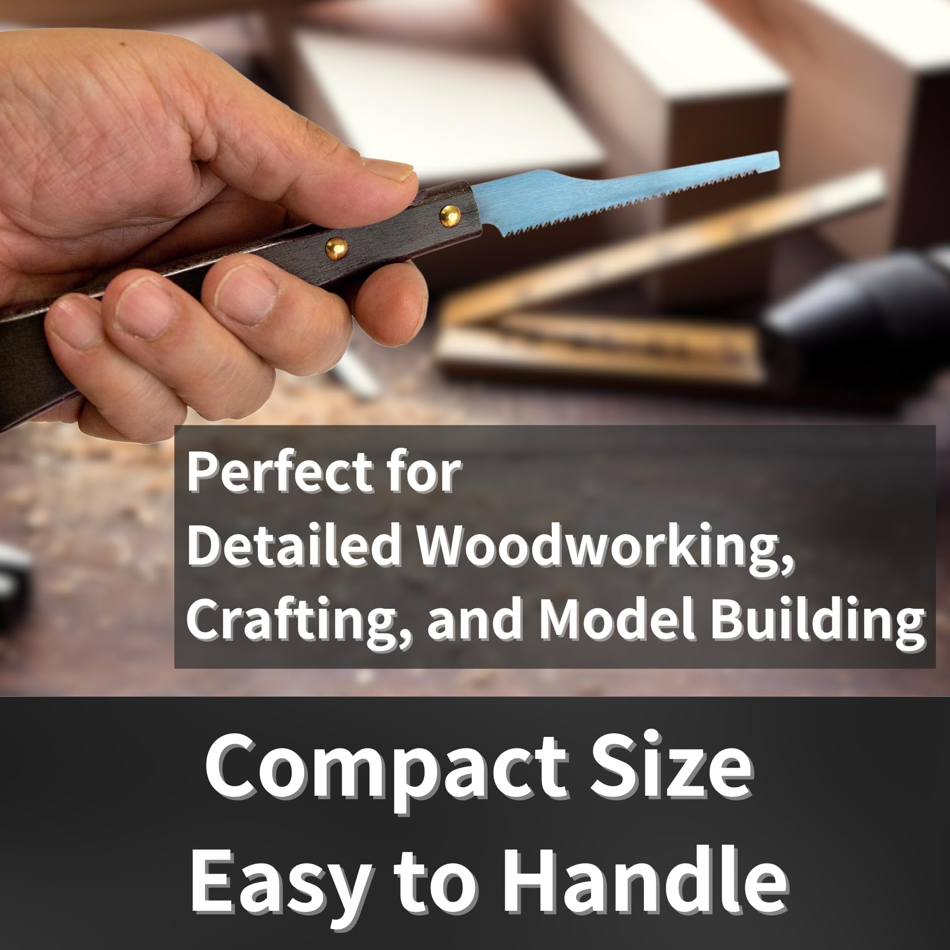 RANSHOU Japanese steel blade for sharp, durable performance.