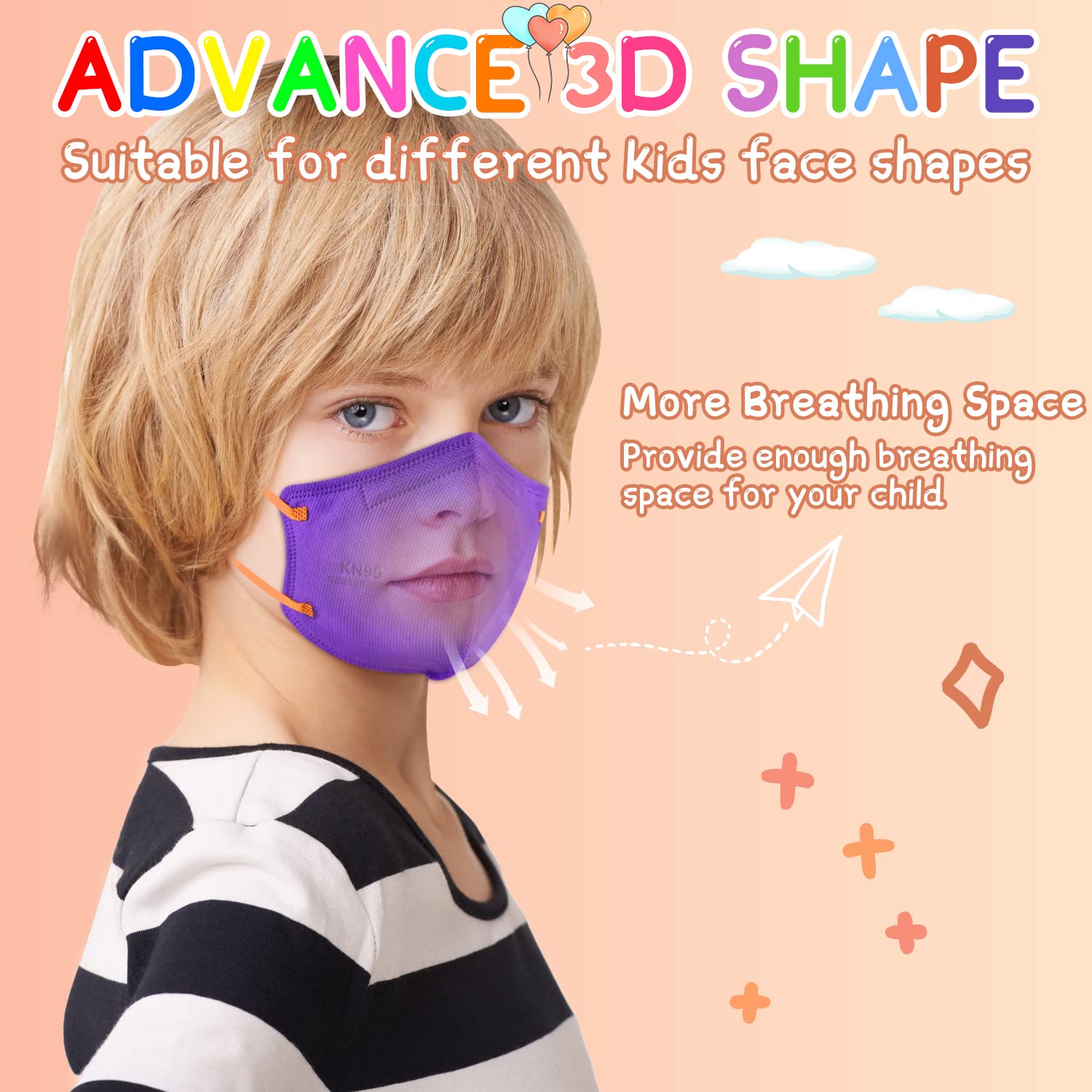 RANTO Kids KN95 blue mask illustrates versatile choice for classrooms
