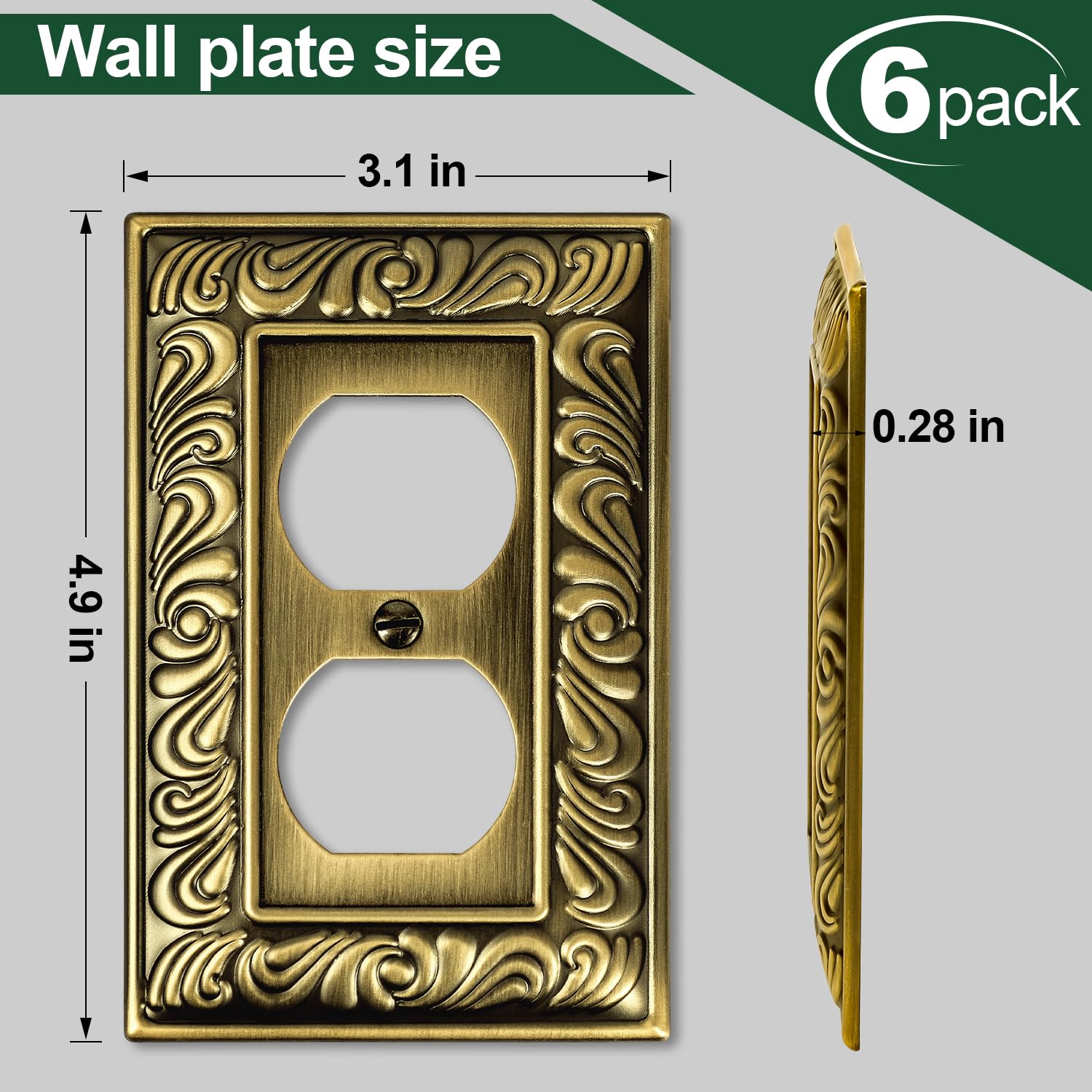 Ranweydi paisley pattern detail adds classic decor to any room.