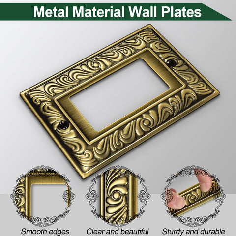 Ranweydi wall plate with screwdriver included for quick, hassle-free installation.