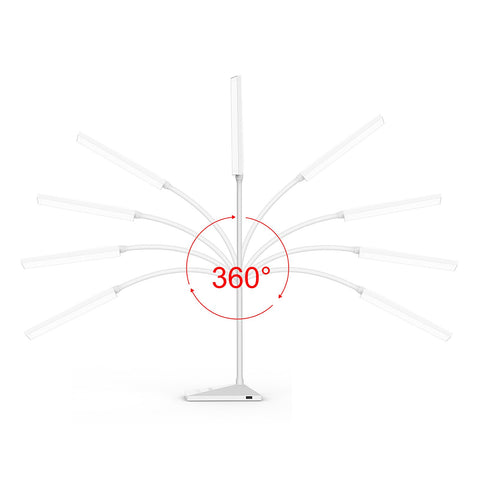 RAOYI bedside lamp creates soft, glare-free lighting for reading.