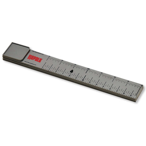 Rapala RMFR 60-inch Magnum Folding Ruler measures fish length on deck
